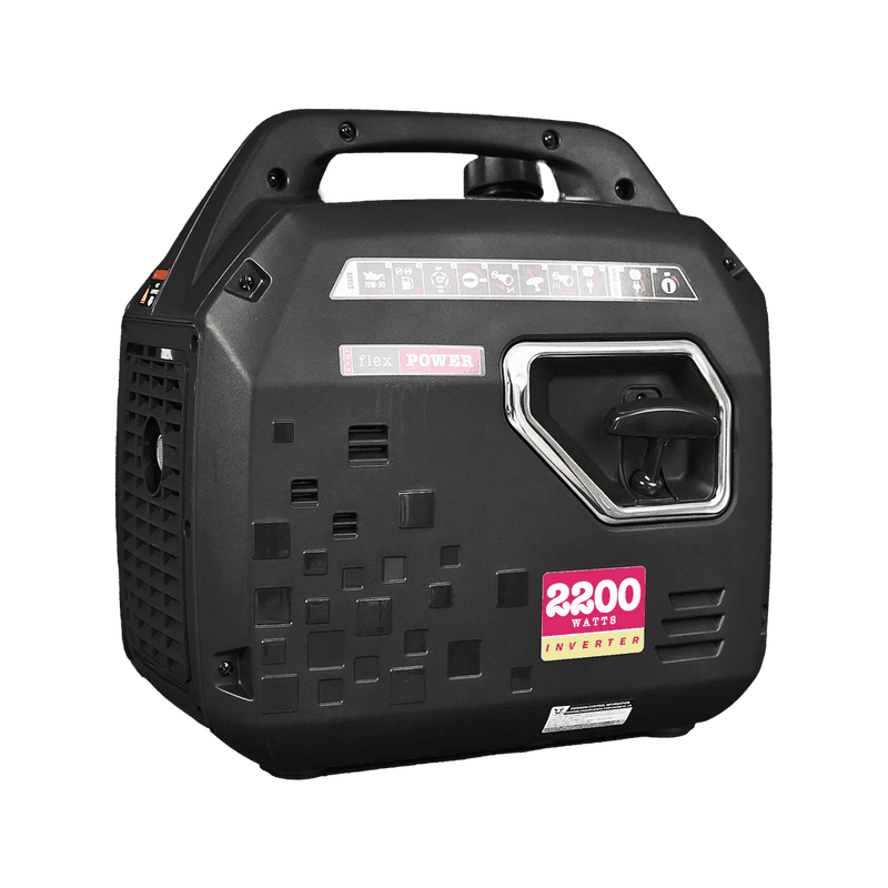 RVMP Flex Power 2200i Inverter Generator 1900W/2200W Low THD Parallel Ready Gas New