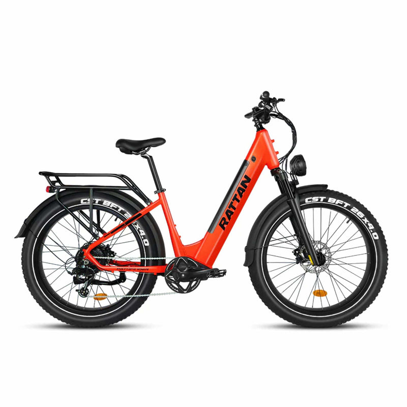 Rattan Pathfinder Step-Through Electric Bike - RPST-01 - ePower Go