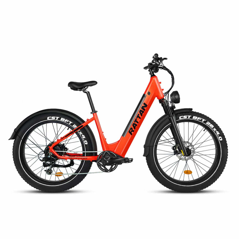 Rattan Pathfinder Step-Through Electric Bike - RPST-01 - ePower Go