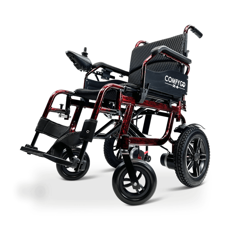 ComfyGo X-6 Lightweight Folding Electric Wheelchair