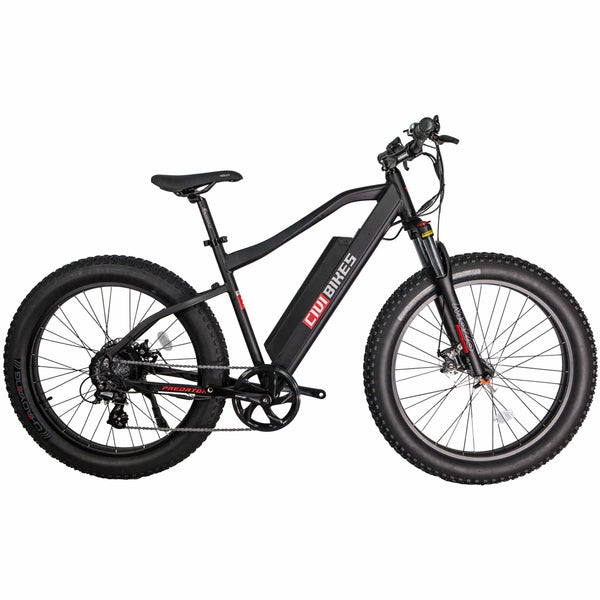 Revi Bikes Predator Electric Mountain Bike 48V 500W - PREDATOR-BLK - ePower Go