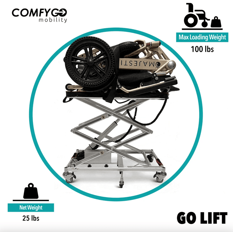 ComfyGO GO-Lift Portable Scooter or Power Wheelchair Lift