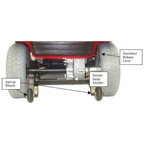 Shoprider Flagship 4-Wheel Cabin Scooter - 889-XLSN - Backyard Provider