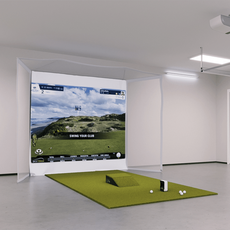 SkyTrak Golf Simulator Flex Space Package - FP-TP - ePower Go