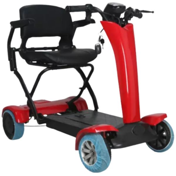 Tzora Lite E-Fold 4-Wheel Mobility Scooter - Backyard Provider