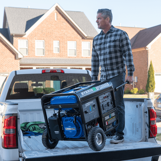 DuroMax 13,000 Watt Portable Dual Fuel Gas Propane Generator - XP13000EH