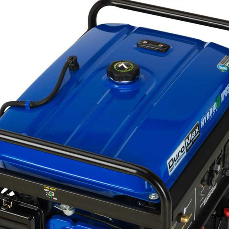 DuroMax 8,500 Watt Portable Dual Fuel Gas Propane Powered Generator - XP8500EH