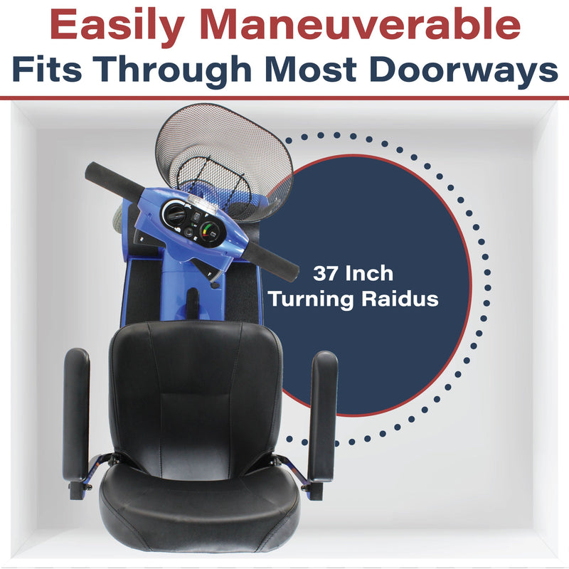 Zip'r 4 Wheel Traveler Mobility Scooter