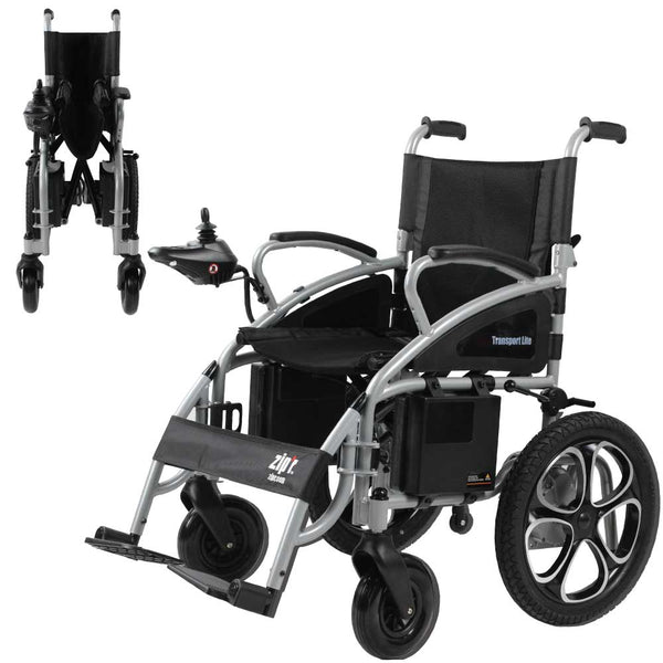 Zip'r Transport Lite Folding Electric Wheelchair