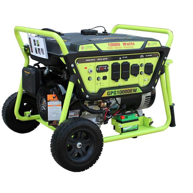 Green-Power America GPG10000EW Gasoline Generator - Backyard Provider