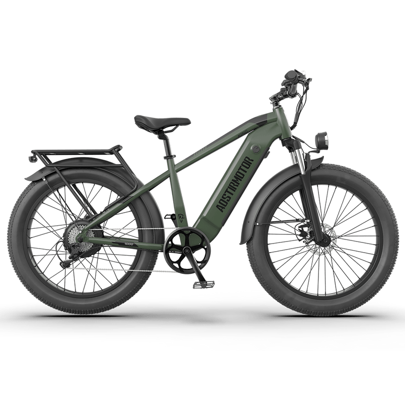 Aostirmotor King 1000W 52V All-Terrain Fat Tire Electric Bike