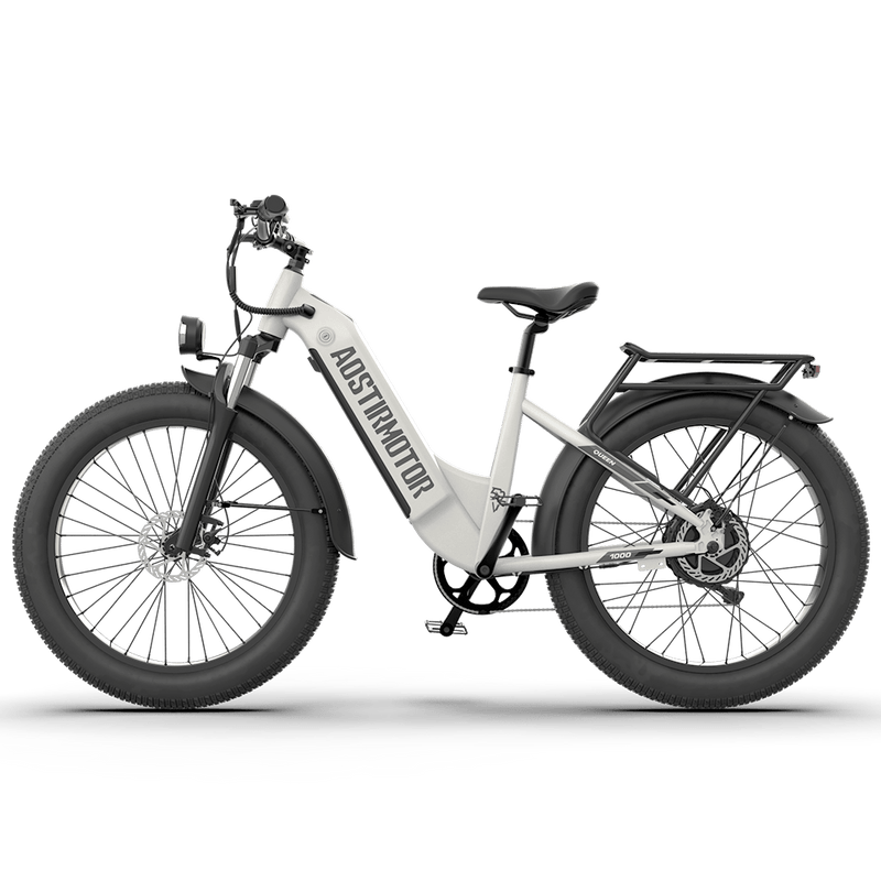 Aostirmotor Queen 1000W 52V All Terrain Step-Thru  Fat Tire Electric Bike