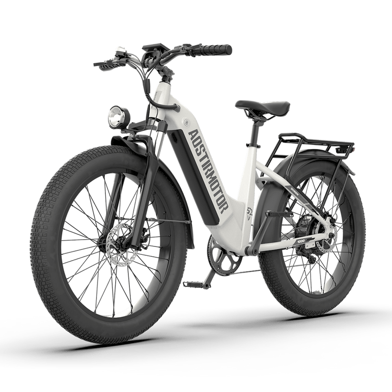 Aostirmotor Queen 1000W 52V All Terrain Step-Thru  Fat Tire Electric Bike