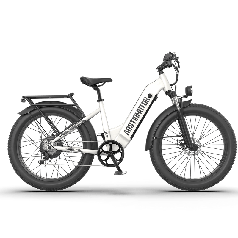 Aostirmotor Queen 1000W 52V All Terrain Step-Thru  Fat Tire Electric Bike