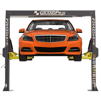 BendPak GP-7LCS GrandPrix Series 2-Post Car Lift 7,000 Lb. Capacity, 106.5" OA Height, 58" Lifting Height - 5175995