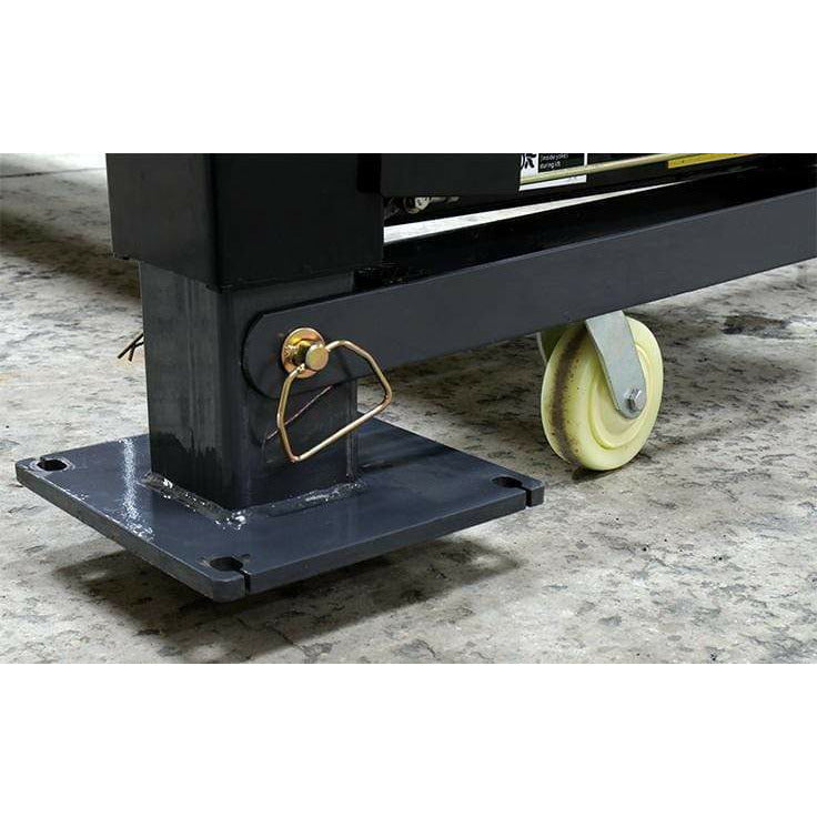 BendPak GP-9XLT Package GrandPrix Series 9,000 Lb. 4-Post Car Lift, High Rise Ext. Length Includes Caster Kit, Drip Trays and Alu. Ramps - 5175257