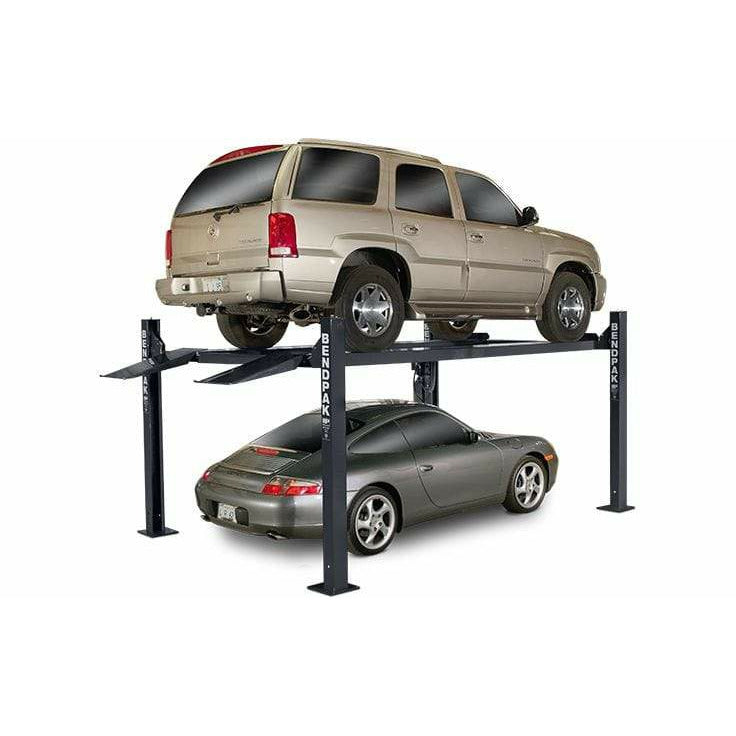 BendPak HD-7P 4-Post Car Lift 7,000 Lb. Capacity, Narrow, High Rise - 5175510