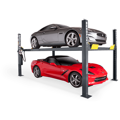 BendPak HD-9STX 4-Post Car Lift 9,000 Lb. Capacity, High, Narrow Width