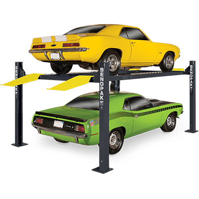 BendPak HD-9XL 4-Post Car Lift 9,000 Lb. Capacity, Standard Width, Extended Length - 5175859