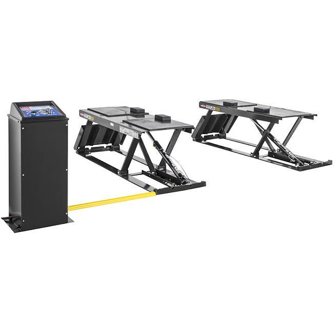 BendPak P-9000LTF Low-Rise Lift 9,000 Lb. Capacity, Open-Center Pit-Style, Flush-Mount, 1-Phase - 5175155