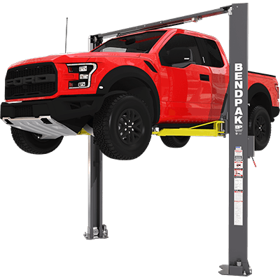 BendPak XPR-10AXLS 2-Post Car Lift 10,000-lb. Capacity, Asymmetric Clearfloor, HIGH RISE - 5175991