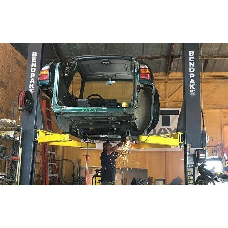 BendPak XPR-10AXLS 2-Post Car Lift 10,000-lb. Capacity, Asymmetric Clearfloor, HIGH RISE - 5175991