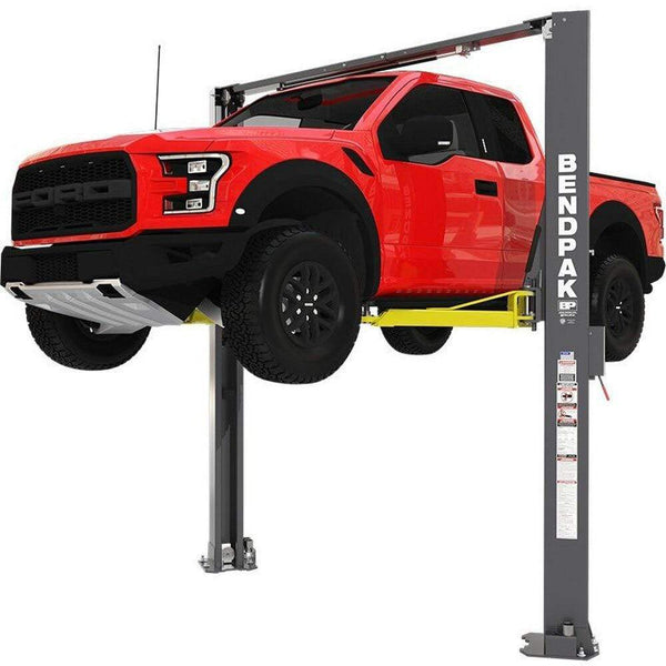 BendPak XPR-10AXLS-LP 2-Post Car Lift, 10K Capacity, Asymmetric, Adjustable Width, Screw Pads, HIGH RISE, LOW-PRO ARMS - 5175997