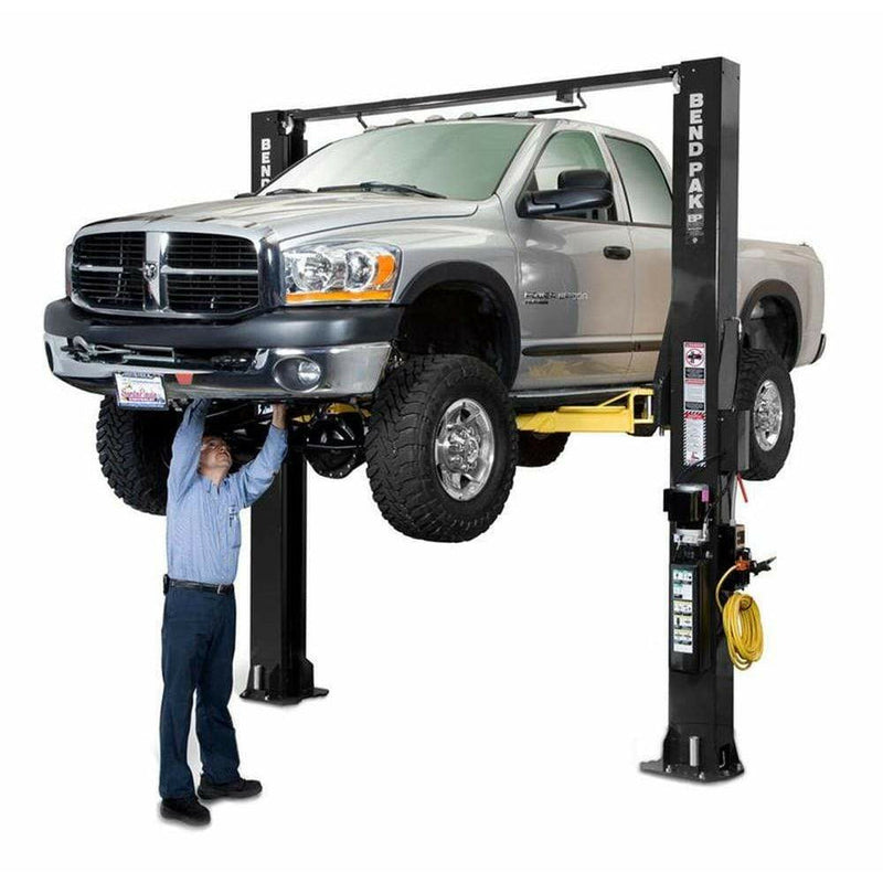 BendPak XPR-10S-168 2-Post Car Lift, 10K Capacity, Clearfloor, Adjustable Width, Screw Pads, 168" O.A. Height - 5175399