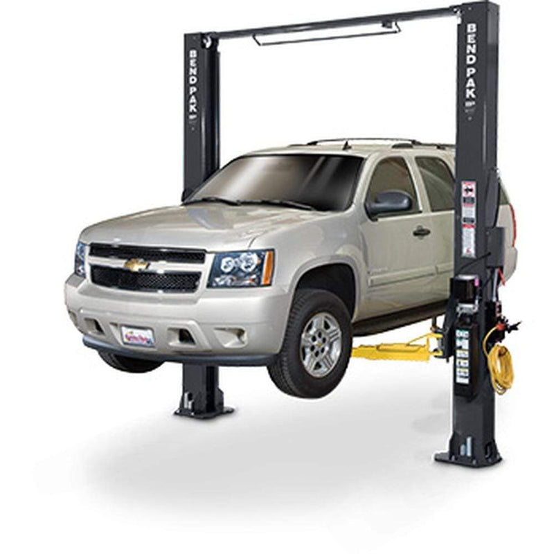 BendPak XPR-10S-LP 2-Post Car Lift, 10K Capacity, Clearfloor, Adjustable Width, Screw Pads, LOW-PRO ARMS - 5175396