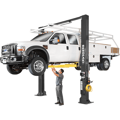 BendPak XPR-18CL 2-Post Car Lift 18,000 Lb. Capacity, Clearfloor, Standard Arms - 5175409