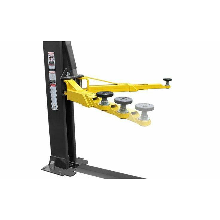 BendPak XPR-9S 2-Post Car Lift 9,000 Lb. Capacity, Floorplate, Chain-Over, Short Lift, Screw Pads - 5175390