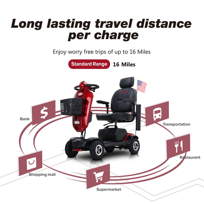 Metro Max Plus Mobility Scooter - Backyard Provider