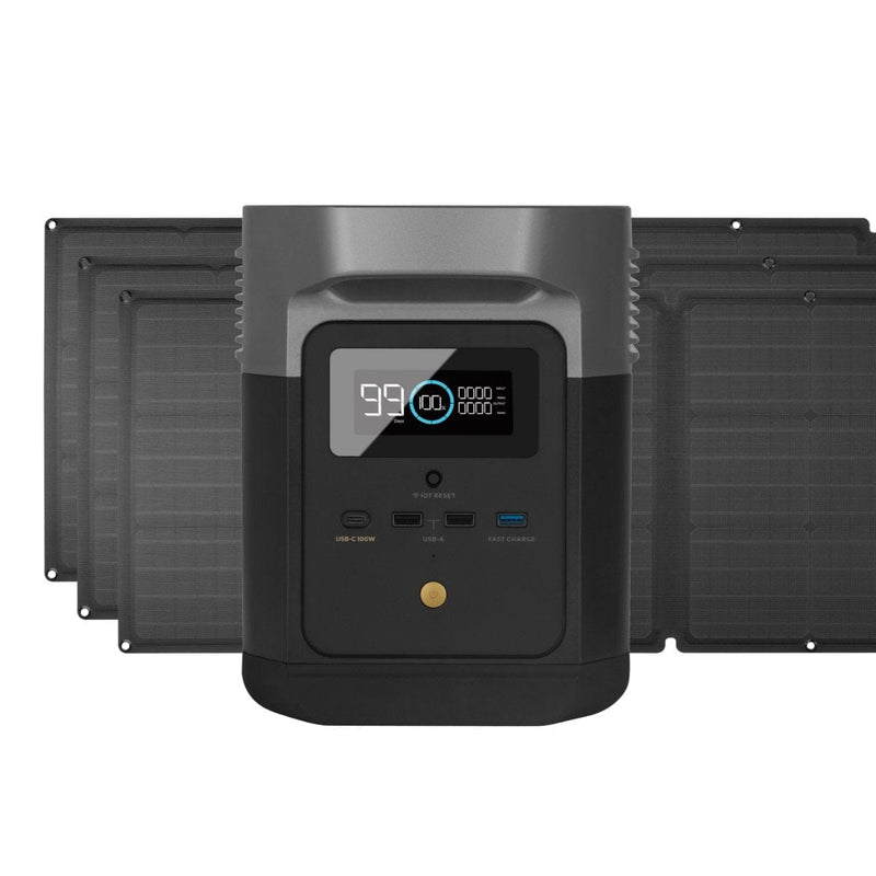 EcoFlow DELTA mini + 110W Solar Panel - DELTAminiUS111