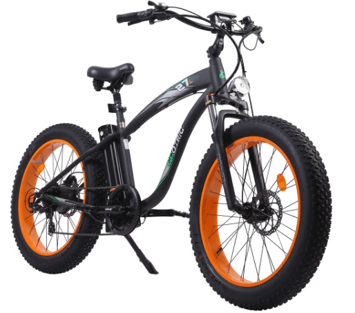 Ecotric UL Certified Hammer 750W Electric Fat Tire Beach Snow Cruiser Bike - C-HAM26S900-MB - ePower Go