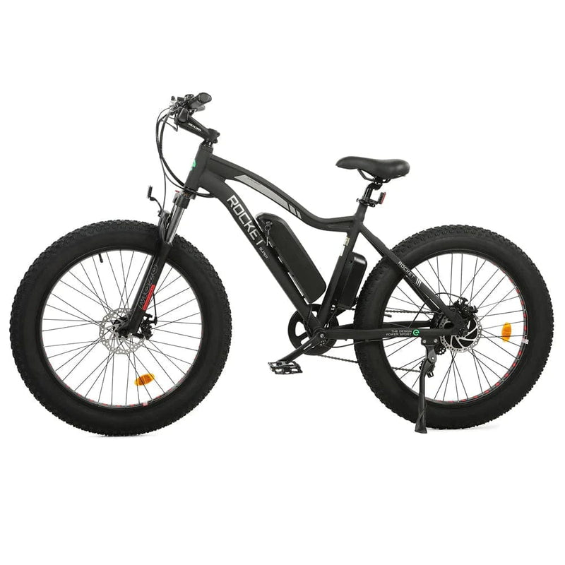 Ecotric Rocket Fat Tire Beach Snow Electric Bike - C-ROC26S900-BL - ePower Go