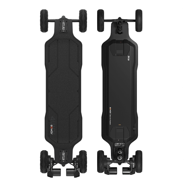 Exway Atlas Carbon 2WD 1500W All Terrain Electric Skateboard EB-A12WD