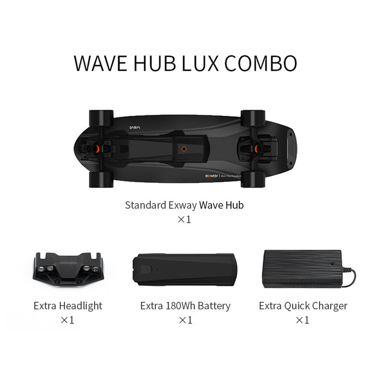 Exway Wave Hub 36V 800W Street Electric Skateboard EB-W1H