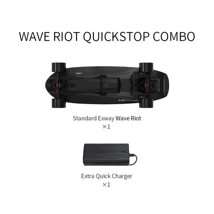 Exway Wave Riot 36V 1000W Electric Skateboard