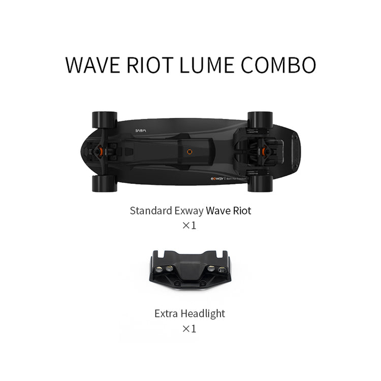 Exway Wave Riot 36V 1000W Electric Skateboard