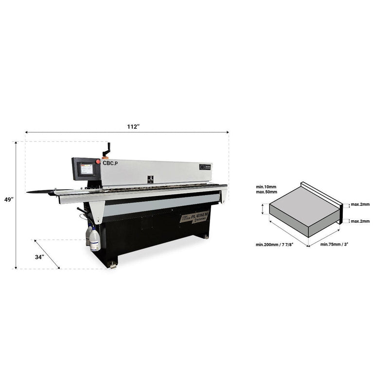 Maksiwa CBC.P Platinum Automatic Edgebander