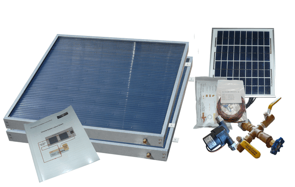 Heliatos Standard Solar Water Heater Kit - Backyard Provider