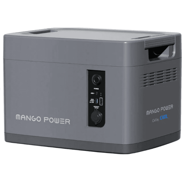 Mango Power E Portable Power Station, Expansion Battery and mPanel Pro Bundle MPB01US1N006 - Backyard Provider