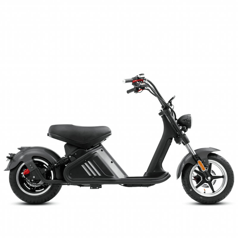 SoverSky M2 60V 3000W Fat Tire Electric Chopper Scooter - SOV-M2-3000W-RED