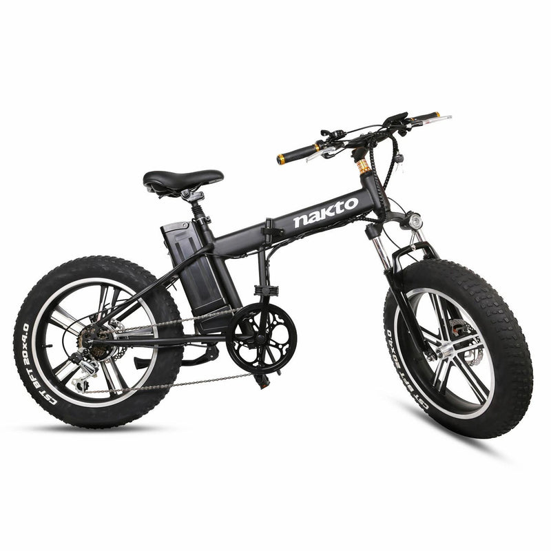 Nakto Mini Cruiser 48V/10Ah 350W Fat Tire Folding Electric Bike