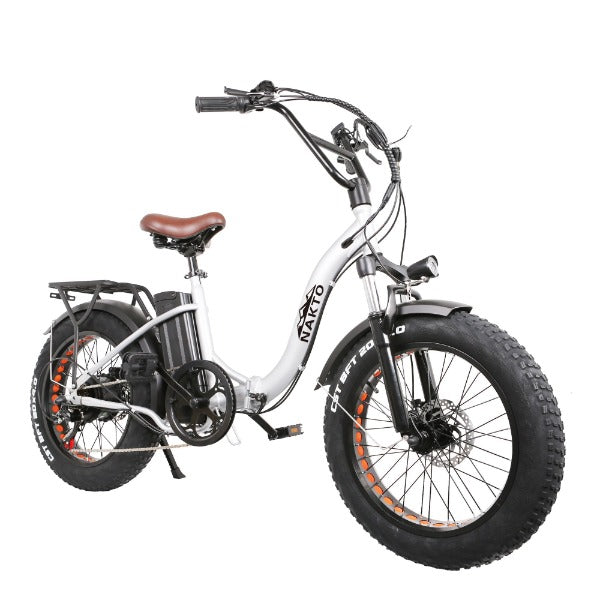 Nakto Folding OX 48V/10Ah 500W City Cargo Fat Tire Folding Electric Bike