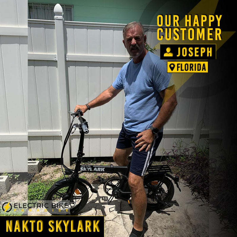 Nakto Skylark 36V/10Ah 250W Folding Electric Bike