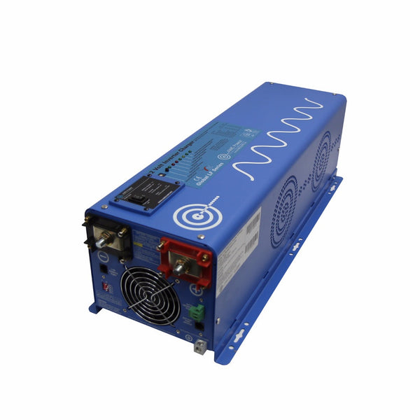 Aims Power 4000 Watt Pure Sine Inverter Charger 12VDC/240VAC Input and 120/240VAC Split Phase Output