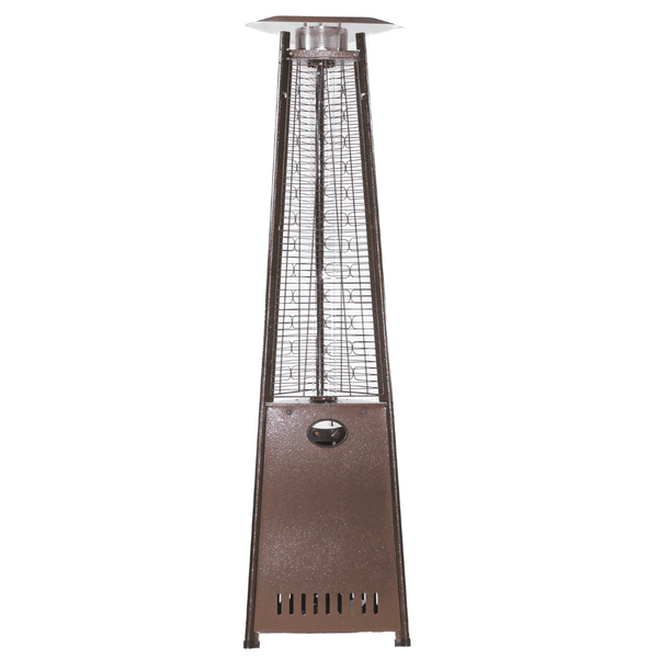 RADtec 93-Inch Tall Antique Bronze Pyramid Propane Patio Heater 93-PYR-FLM-AB