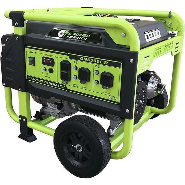 Green-Power America GN6500CW Atlas Series 6500 Watts Generator - Backyard Provider
