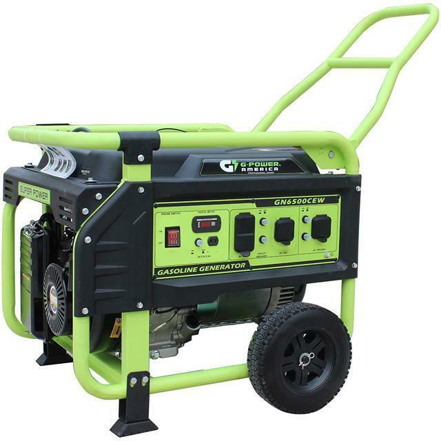 Green-Power America GN6500CW Atlas Series 6500 Watts Generator - Backyard Provider